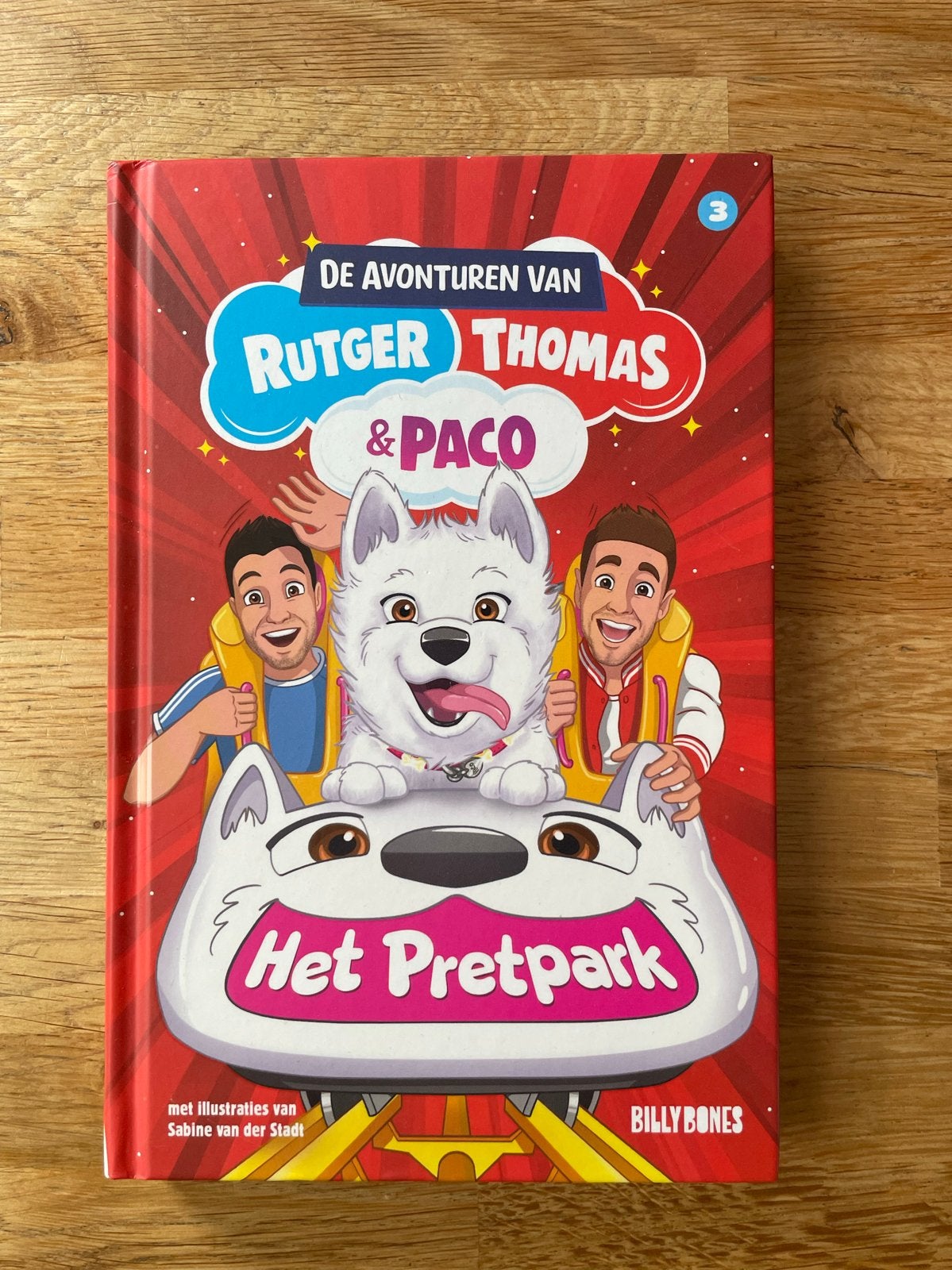 Rutger, Thomas & Paco: Het Pretpark (De Avonturen van), Ophalen of Verzenden, Zo goed als nieuw, Fictie algemeen