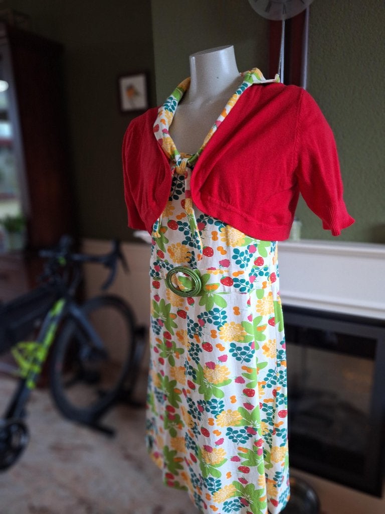 Margot MWM jurk en Banned Apperel bolero XXL, Margot, Maat 46/48 (XL) of groter, Zo goed als nieuw, Knielengte