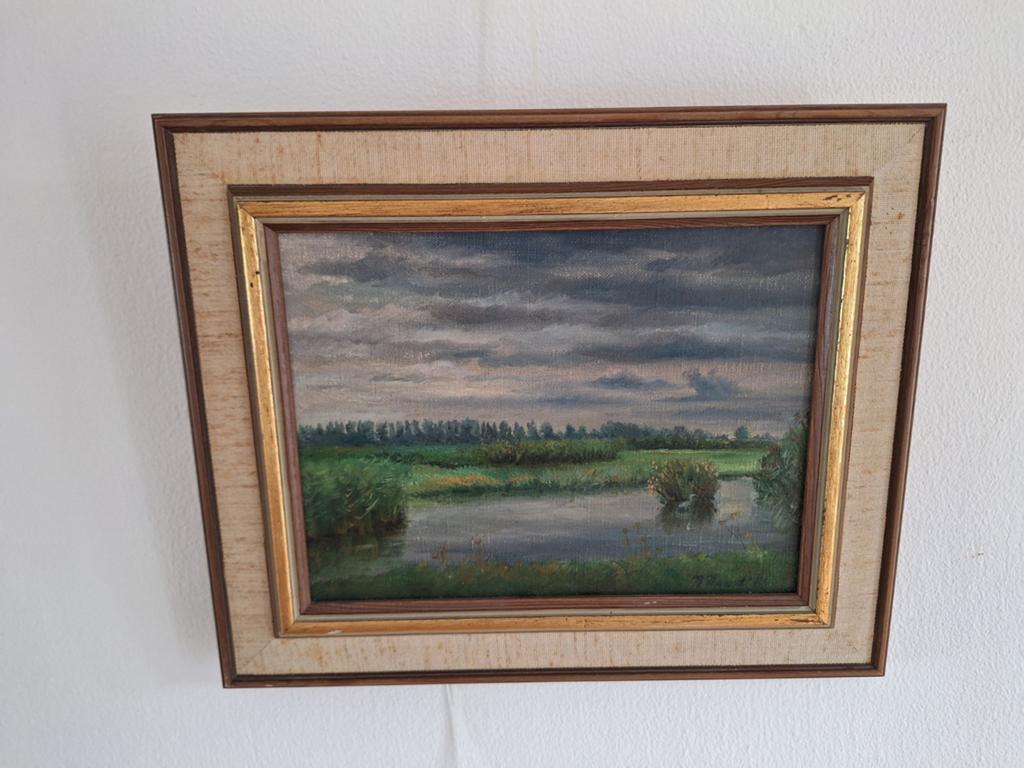Klaad Bood kunstschilder uit Westzaan, Ophalen of Verzenden