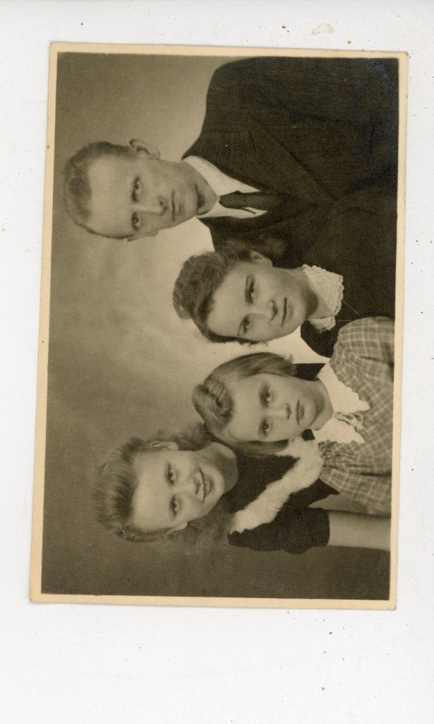 P94;Oude familiefoto Duitsland 1947 - Familie Ziehl, Verzamelen, Foto, Ophalen of Verzenden, Zo goed als nieuw, 1940 tot 1960