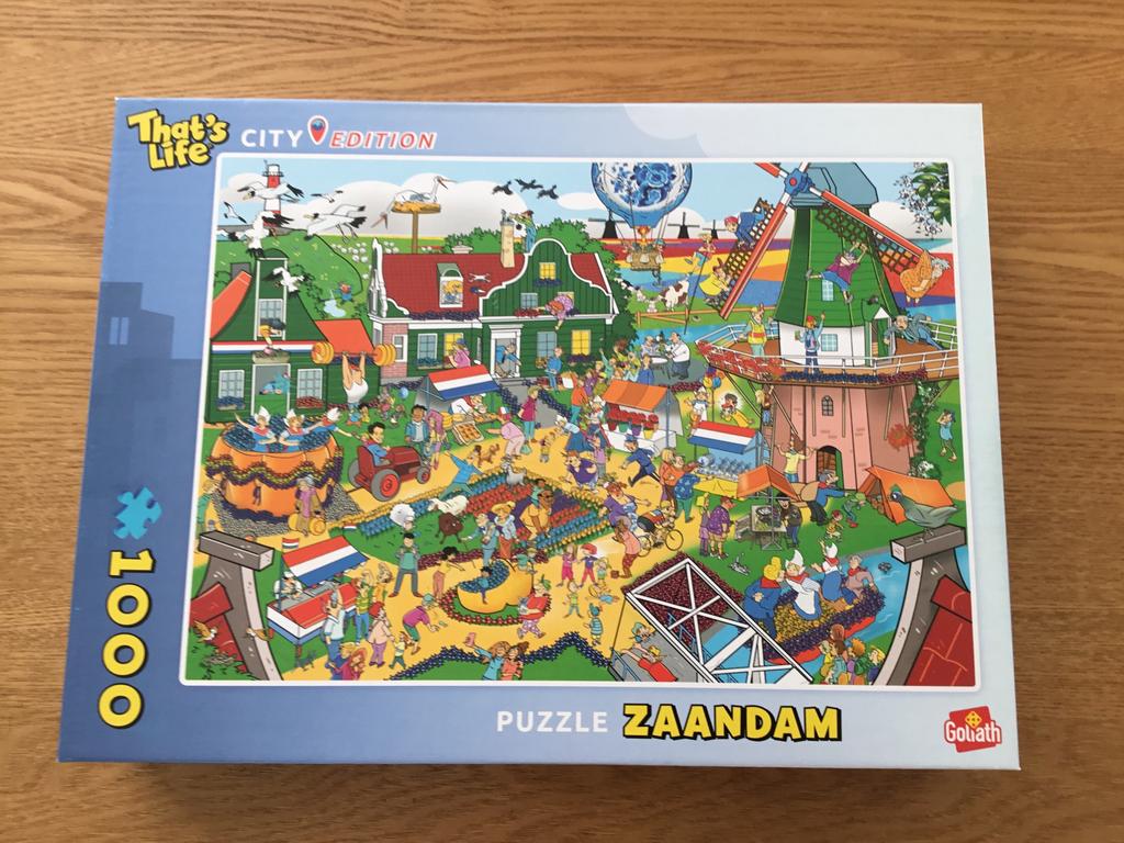 That’s life puzzel - Zaandam - 1000 stukjes, Ophalen, 500 t/m 1500 stukjes, Zo goed als nieuw