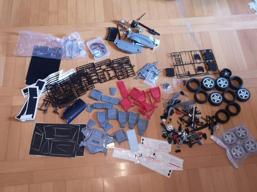 Onderdelen voor Pocher 1/8 Porsche 993 1/8, Ophalen of Verzenden, Zo goed als nieuw, 1:5 t/m 1:8, Auto
