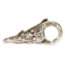 Originele Trollbeads armband met Trollenboom slot, Ophalen of Verzenden, Gebruikt, Zilver, Zilver