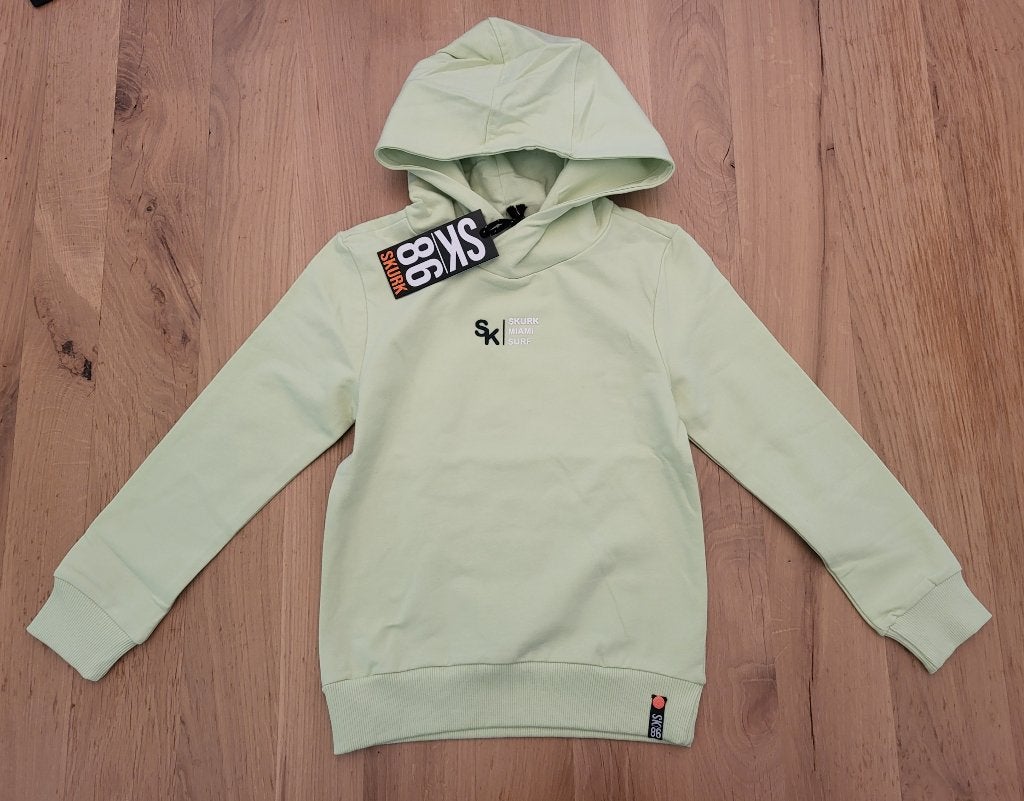Nieuw! Skurk trui, hoodie, SUUK, lime, jongen, maat 110/116, Skurk, Trui of Vest, Nieuw, Ophalen of Verzenden