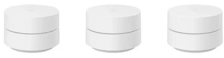 Set van 3 google Wi-Fi/mesh Wi-Fi versterkers., Computers en Software, WiFi-versterkers, Ophalen, Zo goed als nieuw, Google Nest Wifi
