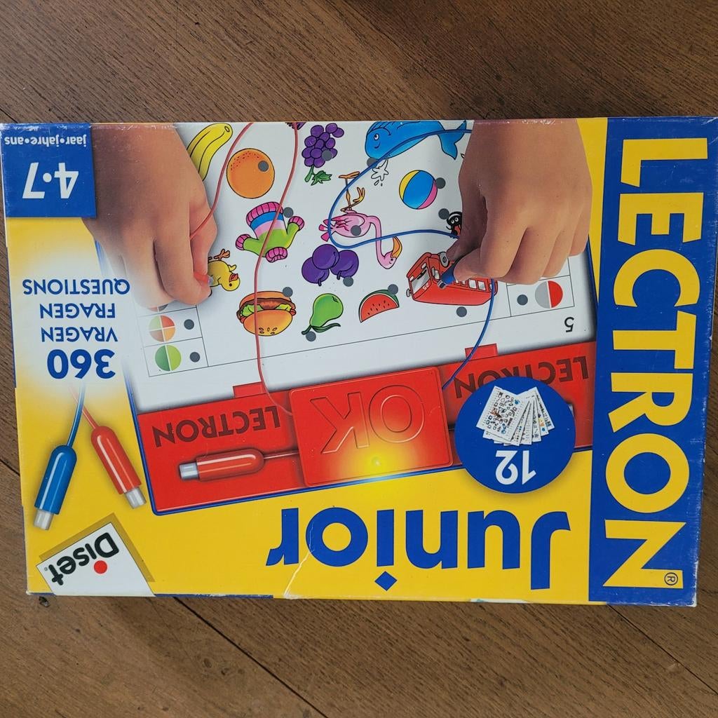 Lectron Junior: Educatief Spel voor Kinderen (4-7 jaar), Ophalen of Verzenden, Gebruikt, Jongen of Meisje