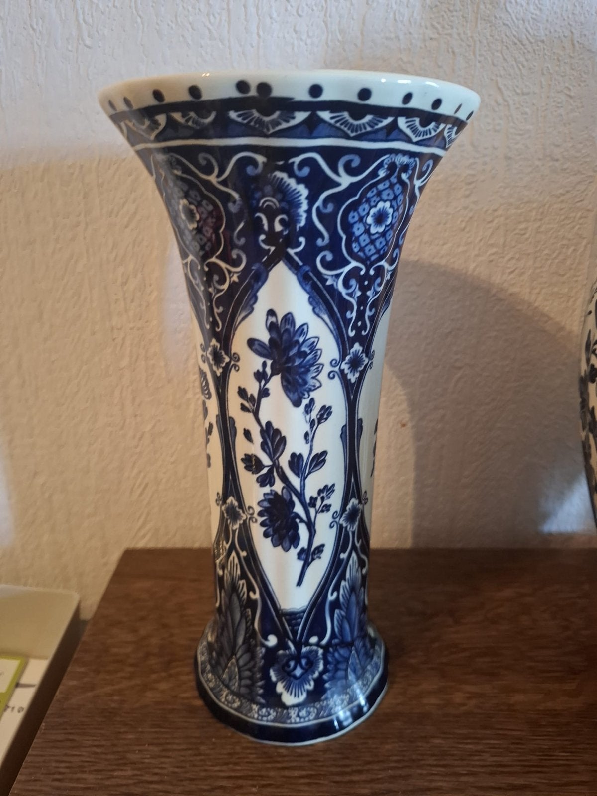 Prachtige Delfts Blauwe Vazen Set - Handbeschilderd, Ophalen of Verzenden