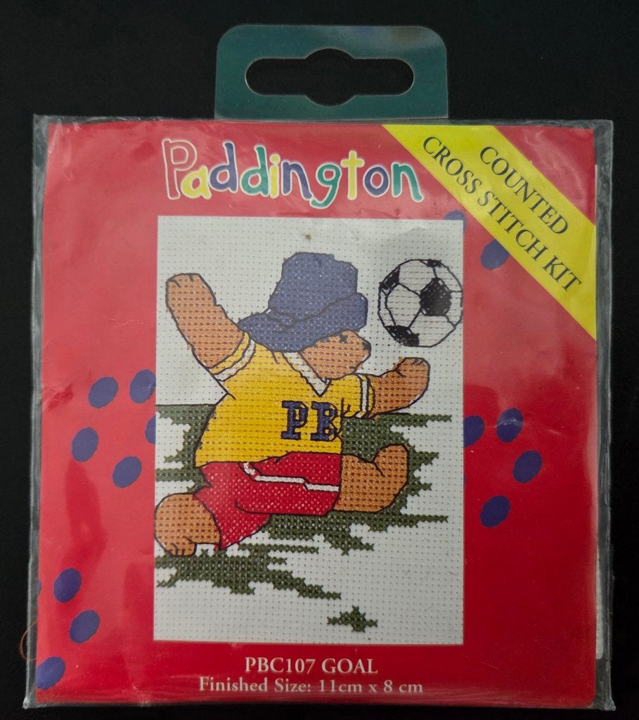 Borduurpakketje : Paddington 11 x 8 cm (Nieuw), Ophalen of Verzenden, Nieuw, Handborduren, Borduurpakket