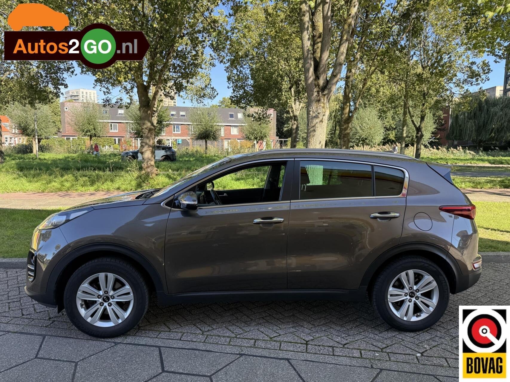 Kia Sportage 1.6 GDI First Edition, Auto's, Gebruikt, 4 cilinders, Bruin, 132 pk