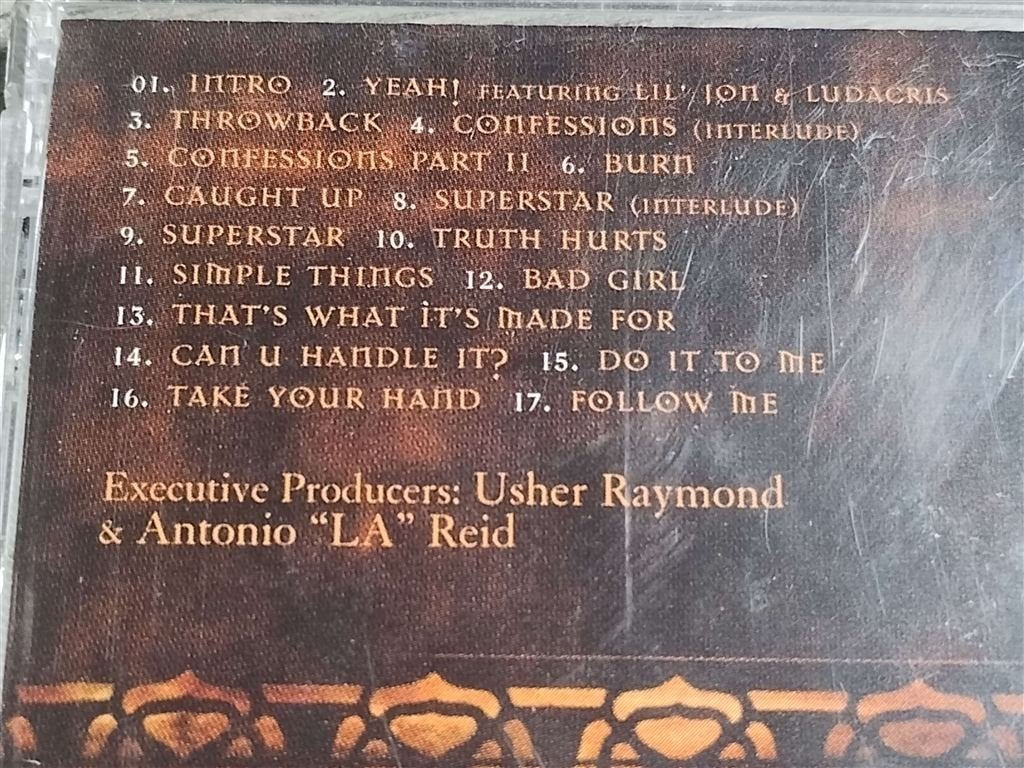 Usher - Confessions, Ophalen of Verzenden, Zo goed als nieuw