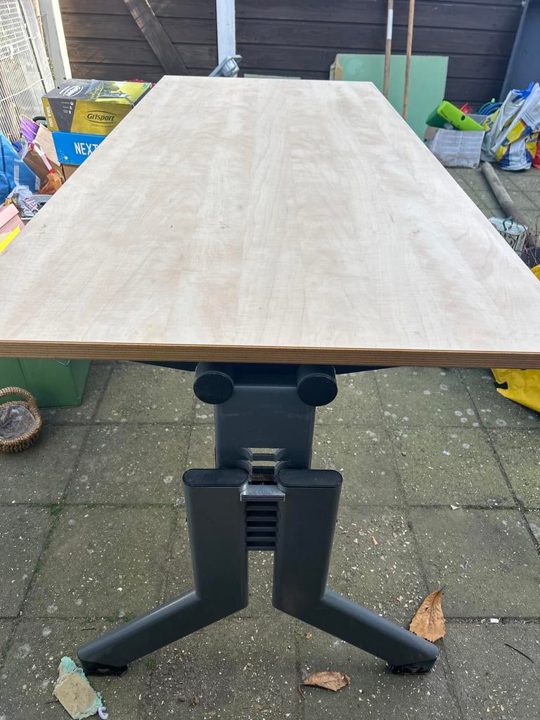 bureau tafel, Huis en Inrichting, Tafels | Eettafels, Ophalen, Gebruikt, 50 tot 100 cm, 150 tot 200 cm