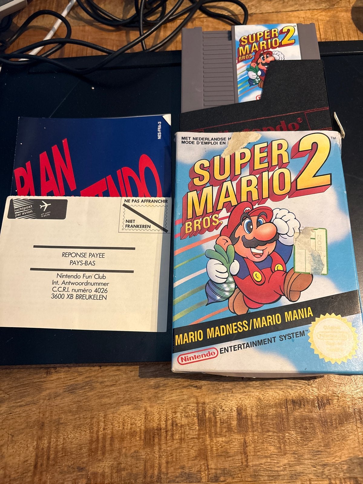 Super Mario Bros. 2 NES - Compleet met handleiding, Spelcomputers en Games, Games | Nintendo NES, Gebruikt, 1 speler, Ophalen of Verzenden