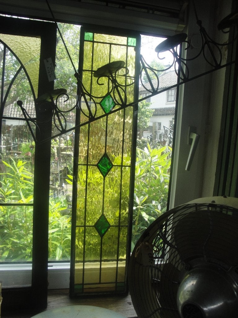 glas in lood raam  met isolatie, Ophalen of Verzenden