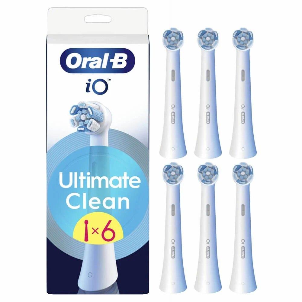 Oral-B iO Ultimate Clean White Opzetborstels - 6 stuks, Ophalen, Nieuw, Opzetborstel