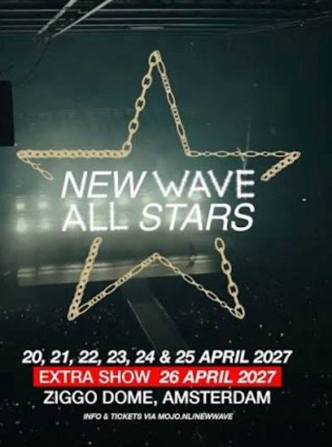 New wave staanplaats zaterdag 24 april 20.00, Eén persoon