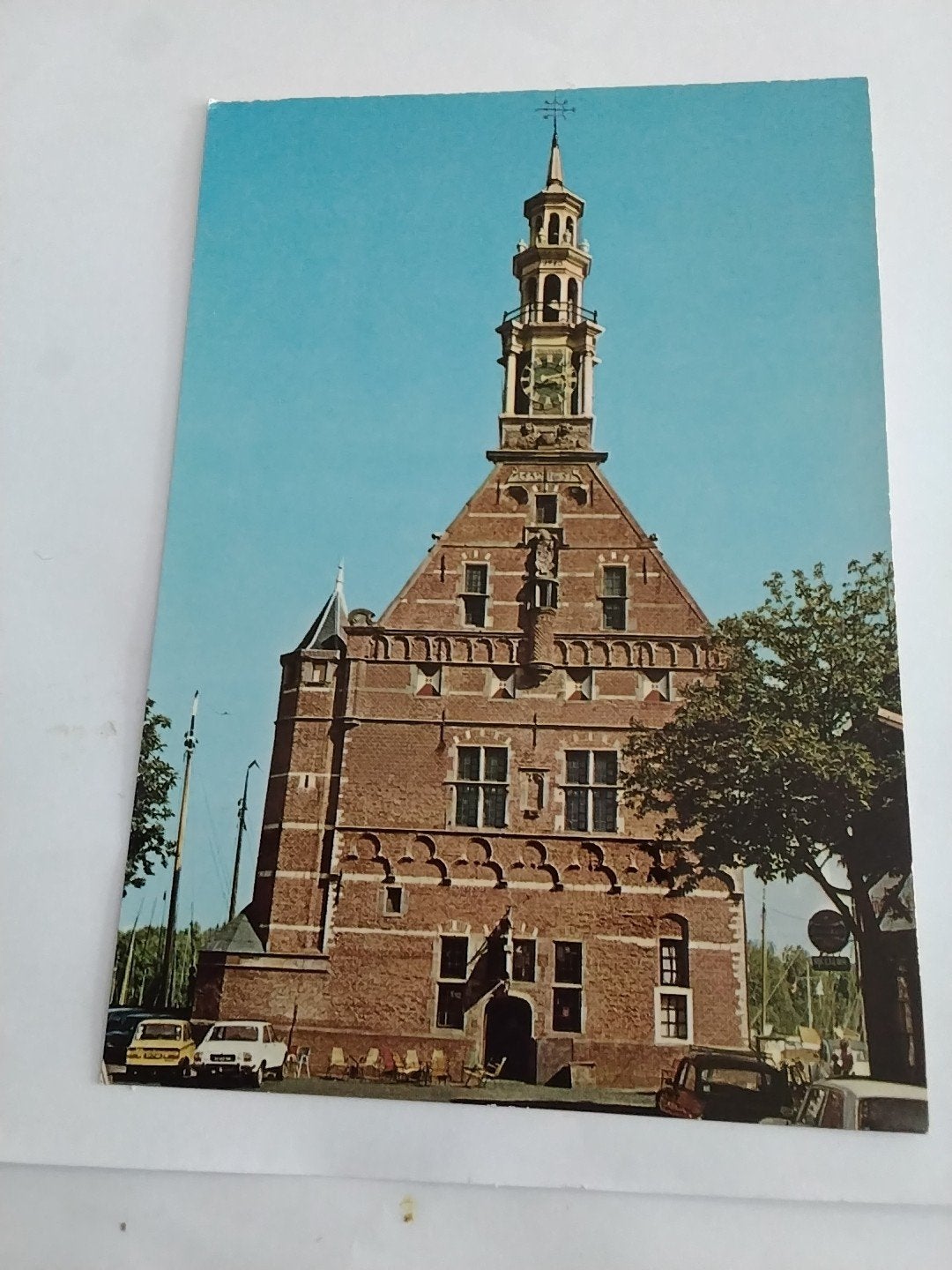 Ansichtkaart Hoorn Hoofdtoren - Gelopen, Ophalen of Verzenden, 1960 tot 1980, Gelopen, Noord-Holland