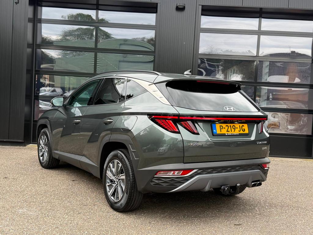 Hyundai Tucson 1.6 T-GDI HEV Comfort Leer Trekhaak 1e eig., Gebruikt, 4 cilinders, 1650 kg, Bedrijf