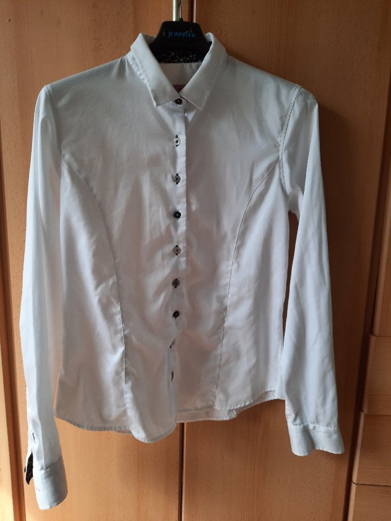 Mooie witte Xoos blouse maat 40 (Nlse maat 38), Kleding | Dames, Maat 38/40 (M), Wit, Ophalen of Verzenden, Zo goed als nieuw
