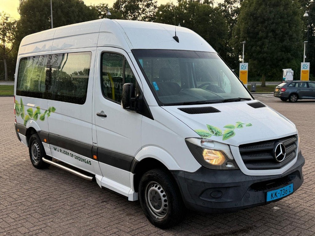 Mercedes-Benz Sprinter Combi 1.8 NGT Combi AUT 2016 Wit, Auto's, Automaat, Achterwielaandrijving, 2793 kg, 1796 cc