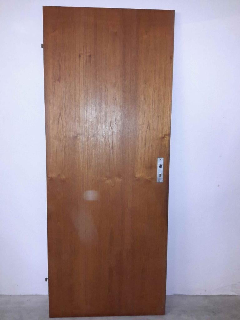 Binnen deuren Mahonie opdek, Doe-het-zelf en Verbouw, Deuren en Horren, Ophalen, Gebruikt, Minder dan 80 cm, Binnendeur