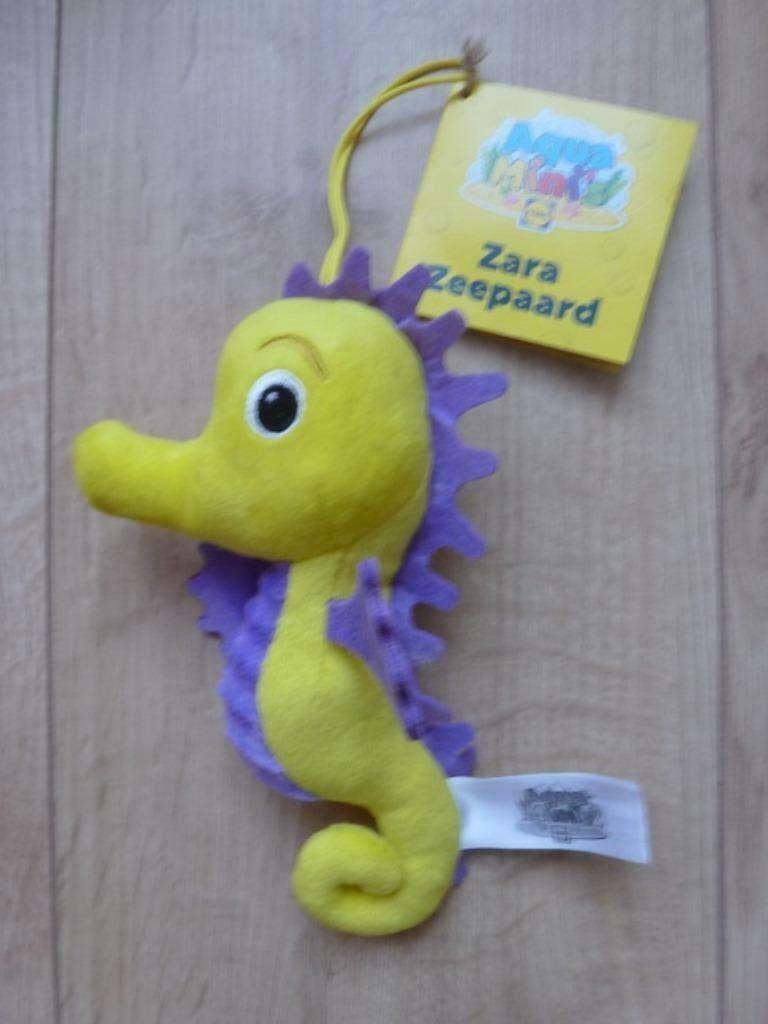Lidl Aquamini ZARA de zeepaard knuffel (knuffeldier) - NIEUW, Verzamelen, Lidl, Ophalen of Verzenden
