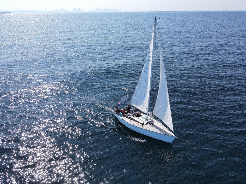 Waarschip 740 Ocean in topstaat, Watersport en Boten, Kajuitzeilboten en Zeiljachten, Waarschip, Binnenboordmotor, Diesel, Zo goed als nieuw