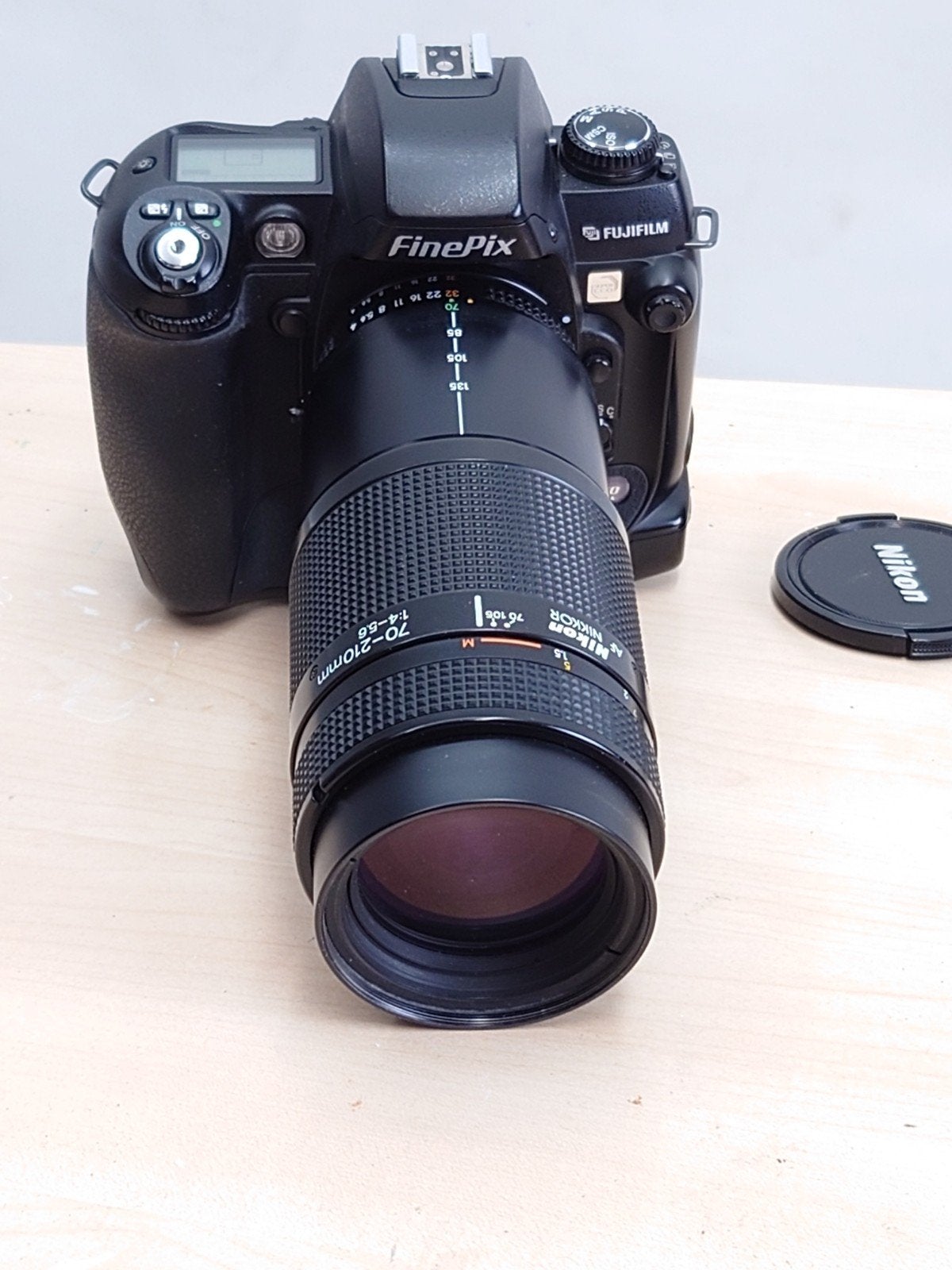 Fuji finepix s3 Pro, Ophalen, Bodydop, Spiegelreflex, 12 megapixels
