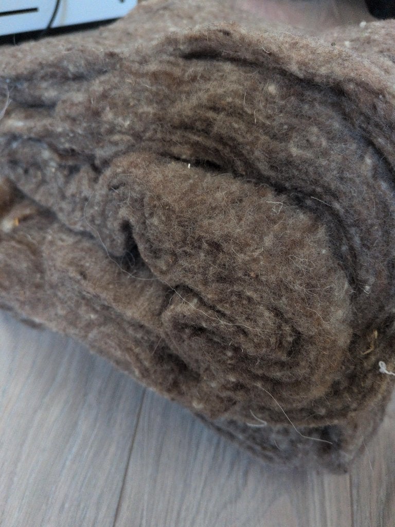 2 rollen Isolena natuurlijk wol voor isolatie 50mm en 120mm, Nieuw, 5 tot 10 m², Glaswol, Ophalen