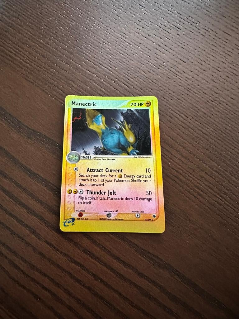 manectric 9/109, Ophalen, Gebruikt, Losse kaart