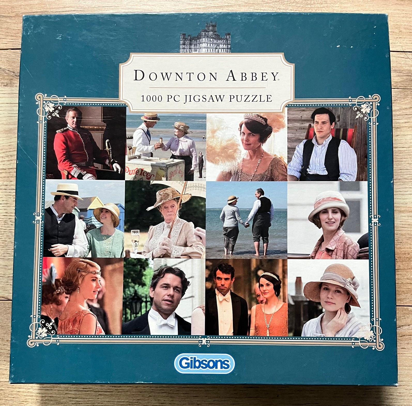 Gibsons puzzel 1000 stukjes Dowton Abbey, Ophalen of Verzenden, 500 t/m 1500 stukjes, Zo goed als nieuw