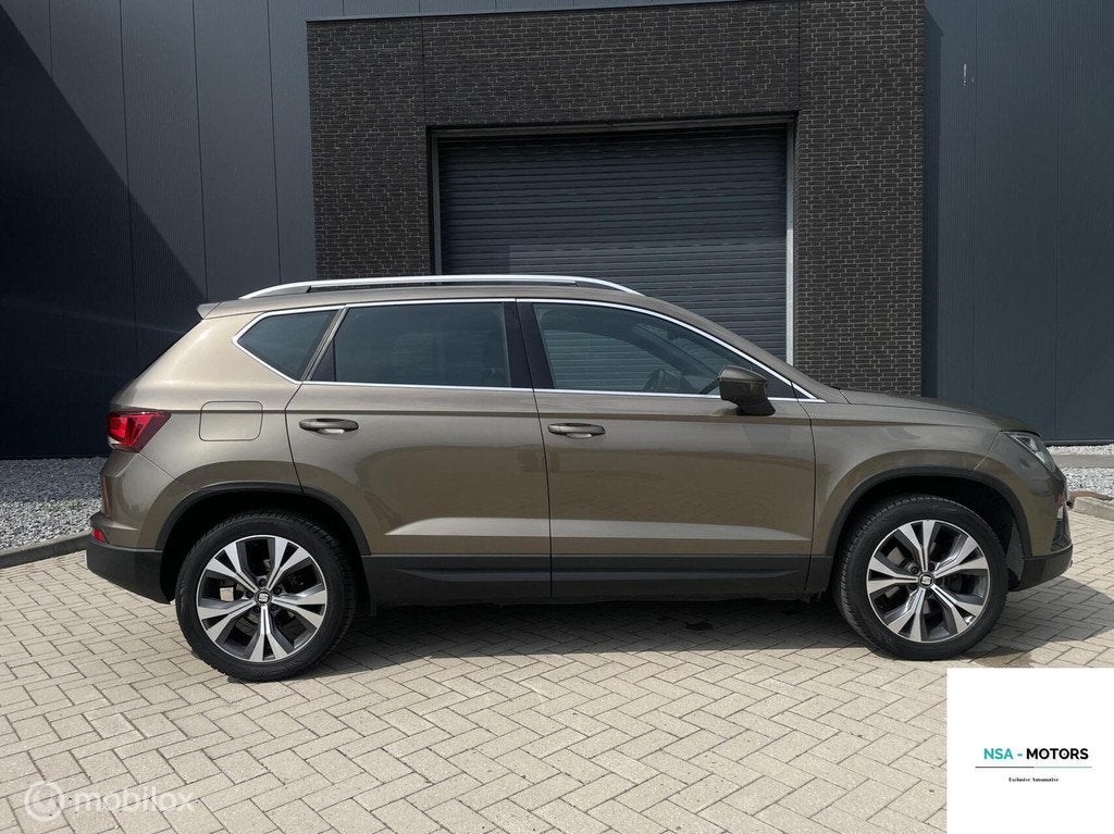 Seat Ateca 1.4 EcoTSI Xcellence|LEER|LANE AS|ACC|STL VRM|AIR, Auto's, Seat, Gebruikt, 4 cilinders, Ateca, Leder
