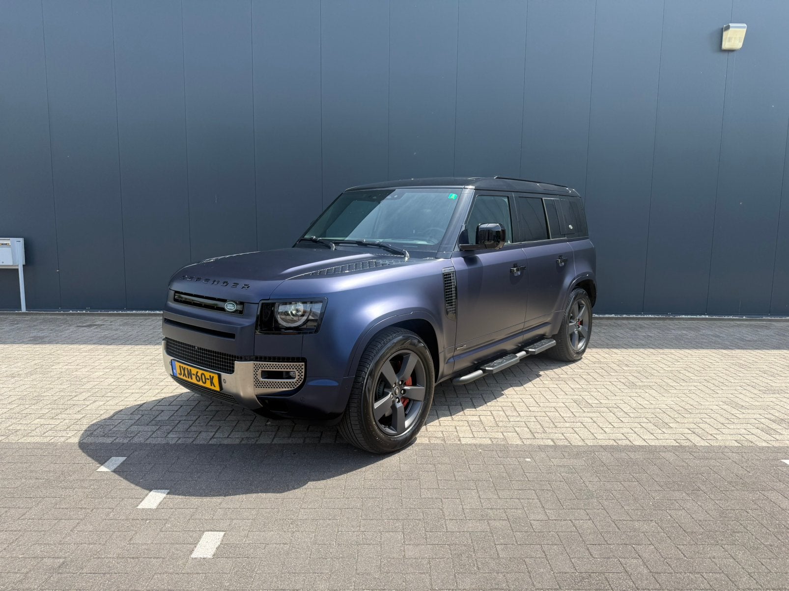 Land Rover Defender P400 110 X Pano Headup Luchtvering, Automaat, Zwart, Blauw, 2996 cc