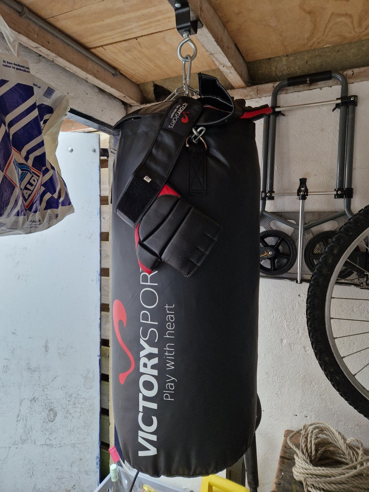 Bokszak Victory Sports, Sport en Fitness, Ophalen, Zo goed als nieuw, Bokszak