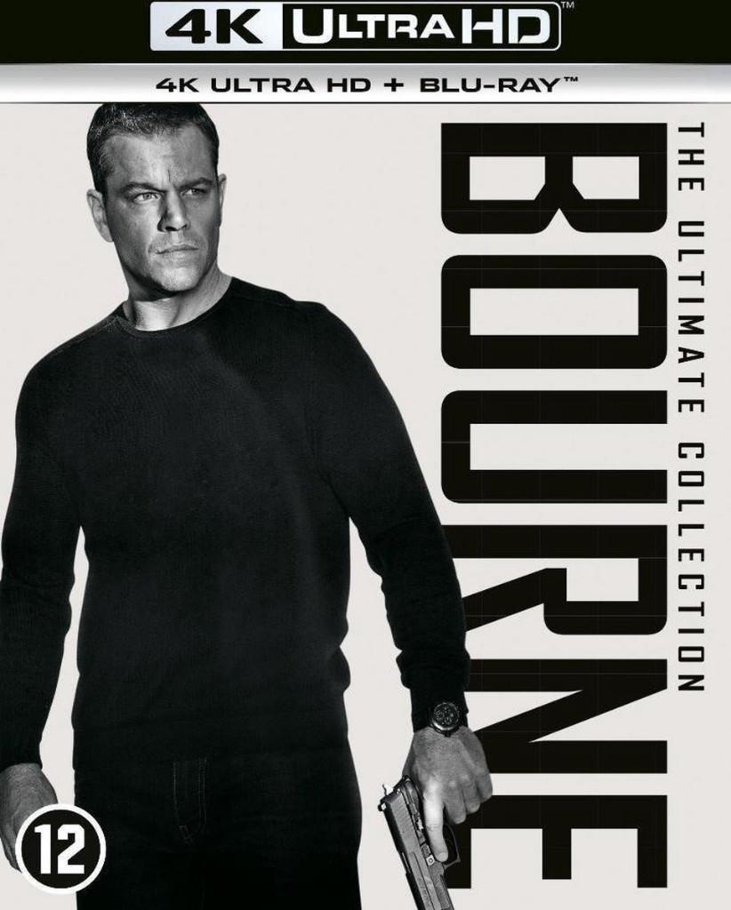 Jason Bourne 1 - 5 Collection 4K Ultra HD BRD Nieuw Geseald., Ophalen of Verzenden, Nieuw in verpakking, Actie, Boxset