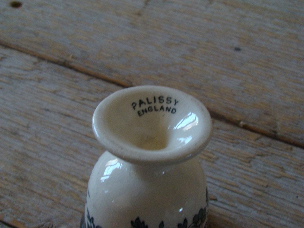 1x Eierdopje, Engels blauw, Palissy, gaaf, Ophalen of Verzenden