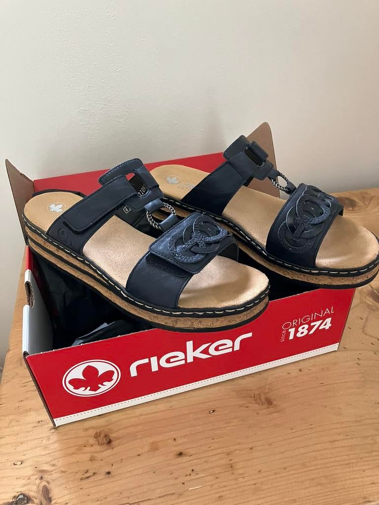 Rieker Dames Sandalen/slippers (Nieuw)., Ophalen of Verzenden, Nieuw, Meisje, Overige typen