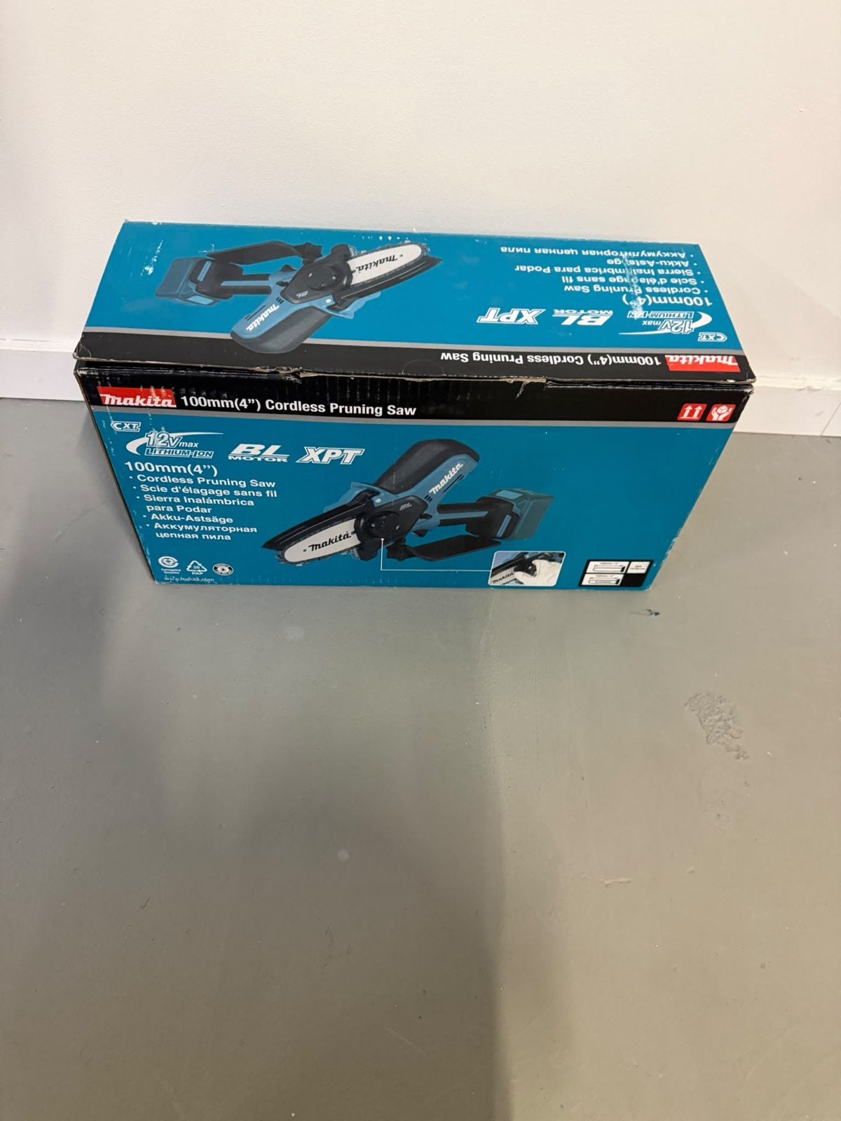 Makita 100mm (4") Accu Snoeizaag - Nieuw (zonder accu)