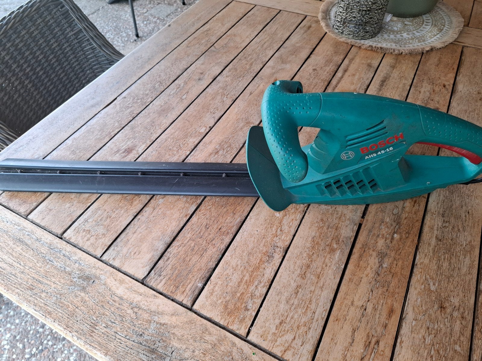 Bosch Heggenschaar AHS 45-16 - Elektrisch, Ophalen of Verzenden, Zo goed als nieuw, Elektrisch, Bosch