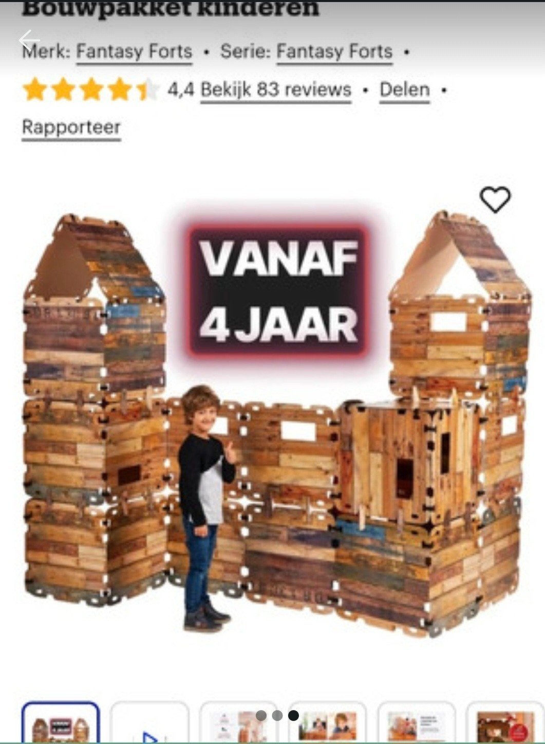 Fantastisch fort, Ophalen