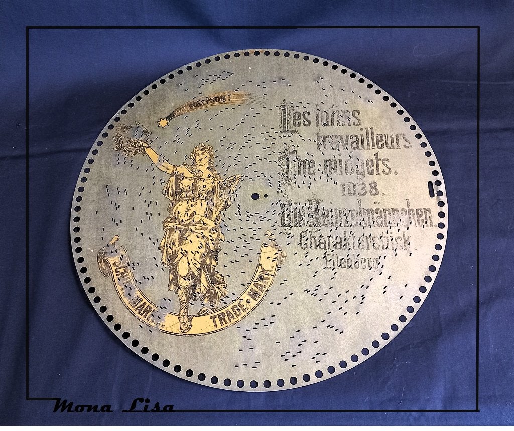Polyphon The Midgets   (1880 -1890) –  diameter 39,6 cm, Ophalen of Verzenden