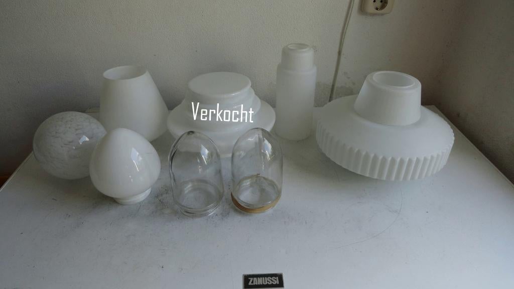 Lampen, diverse hang en wand, antiek, Ophalen of Verzenden
