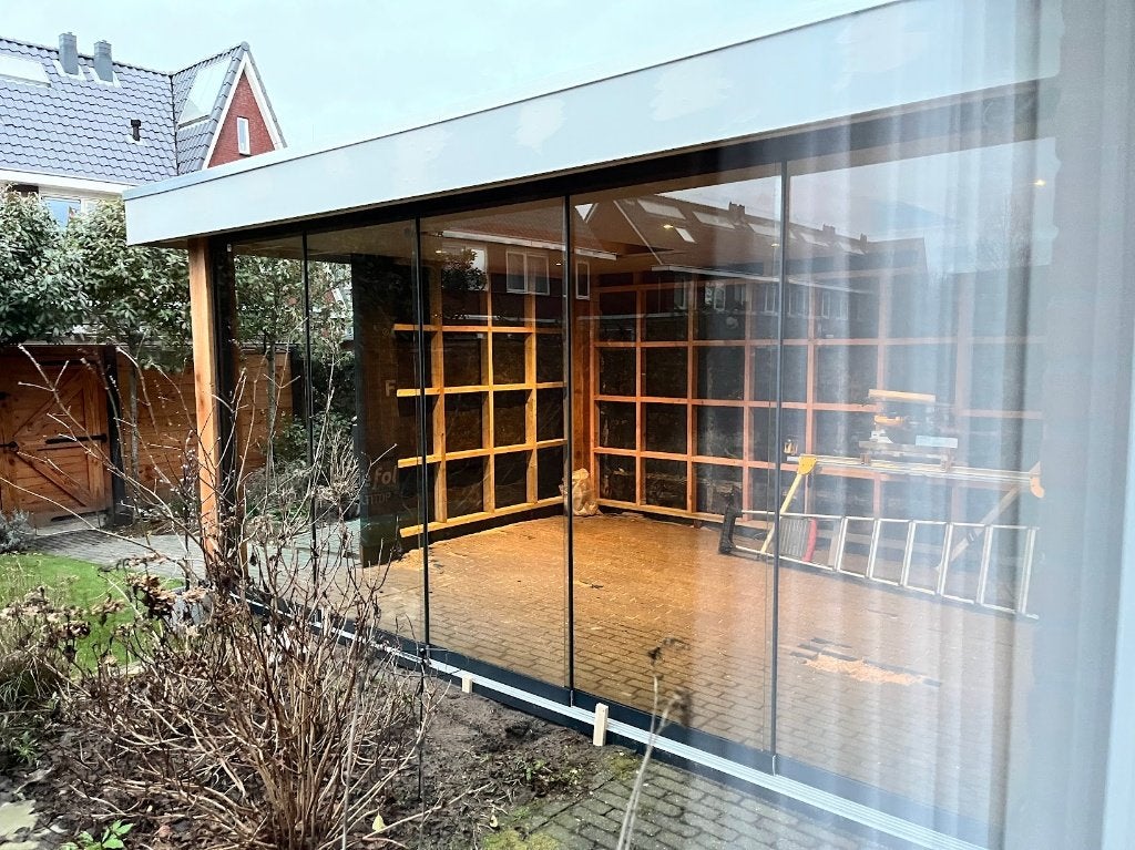 Glazen Schuifwanden - veiligheidsglas, Ophalen, Zo goed als nieuw, Veranda