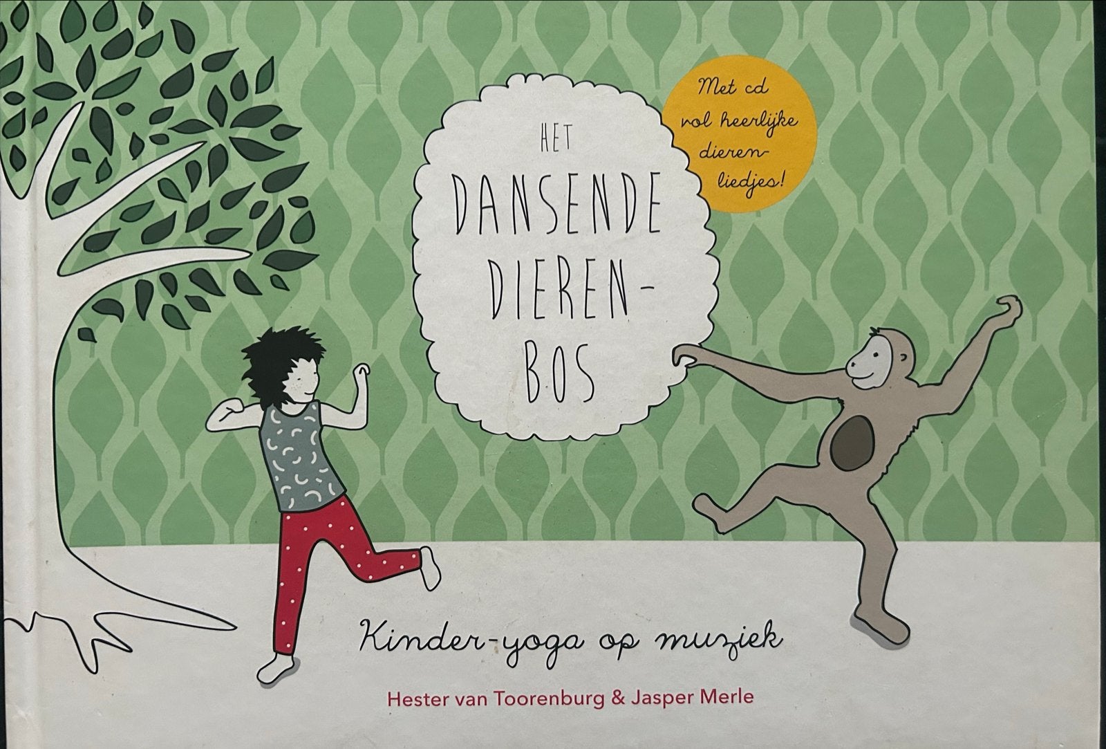 Jasper Merle - Kinderyoga op muziek, Meditatie of Yoga, Ophalen of Verzenden, Zo goed als nieuw, Instructieboek