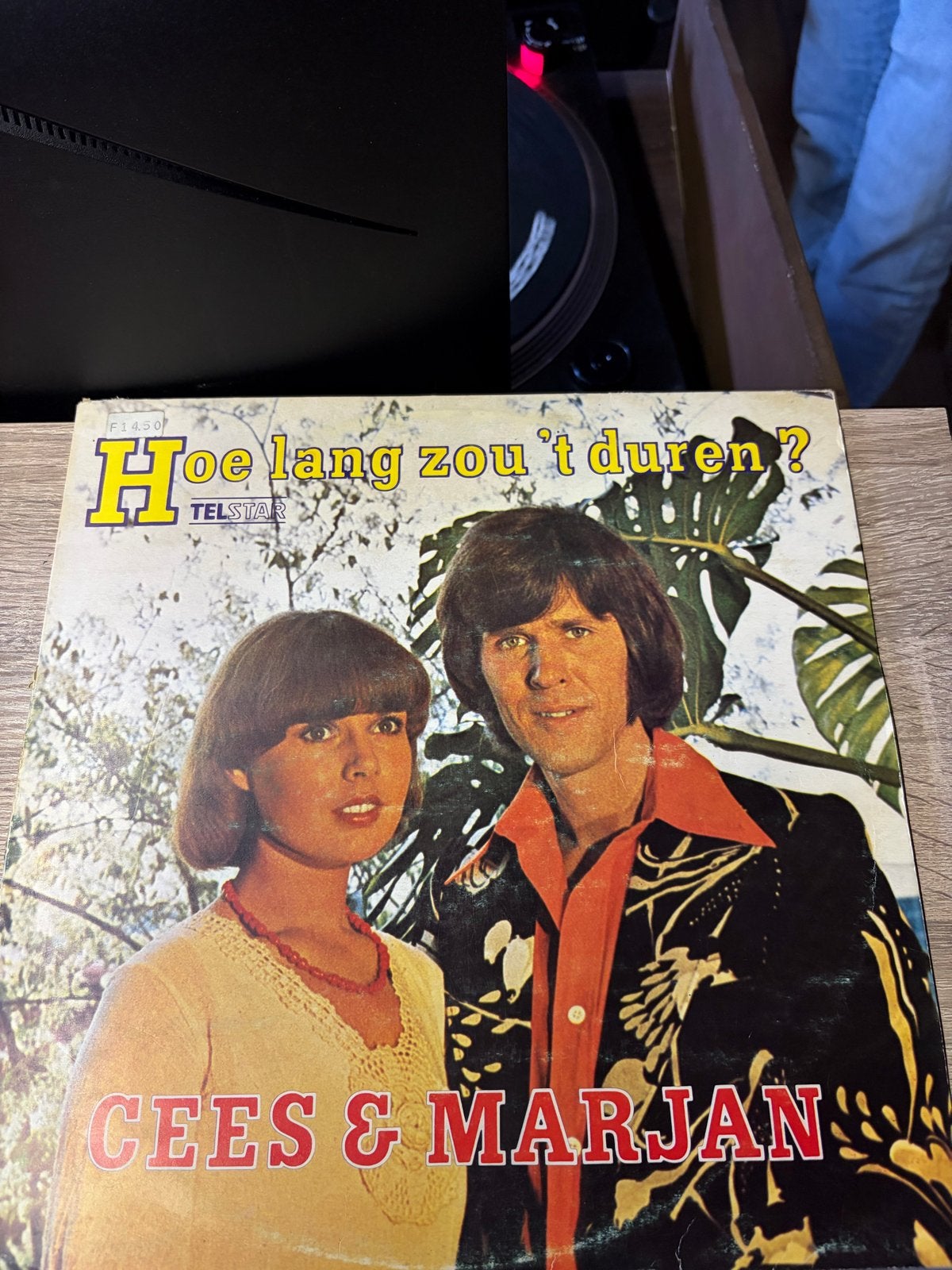 Cees & Marjan - Hoe lang zou 't duren? LP (Pop, 1970s), Cd's en Dvd's, Vinyl | Nederlandstalig, LP, Gebruikt, Ophalen of Verzenden