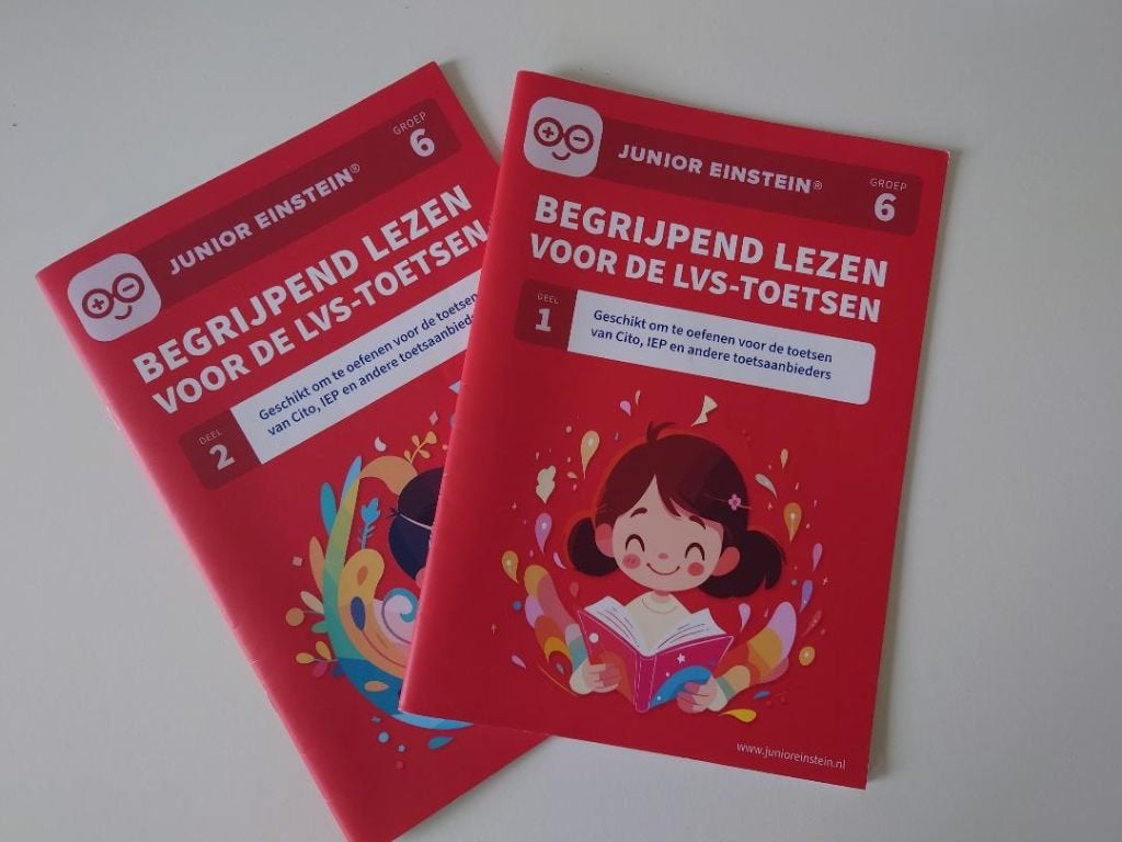 Junior Einstein Begrijpend Lezen Groep 6 Deel 1-2/gratis ver, Ophalen of Verzenden, Zo goed als nieuw, Overige niveaus, Nederlands