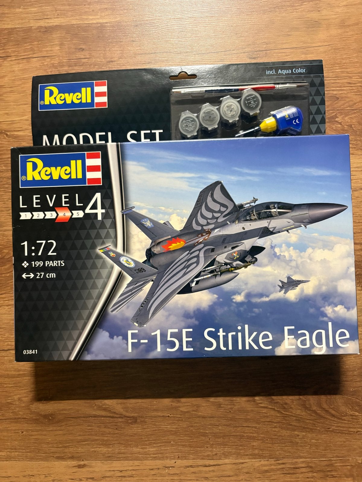 Revell F-15E Strike Eagle Modelbouwset - Level 4, 1:72 tot 1:144, Revell, Nieuw, Ophalen of Verzenden