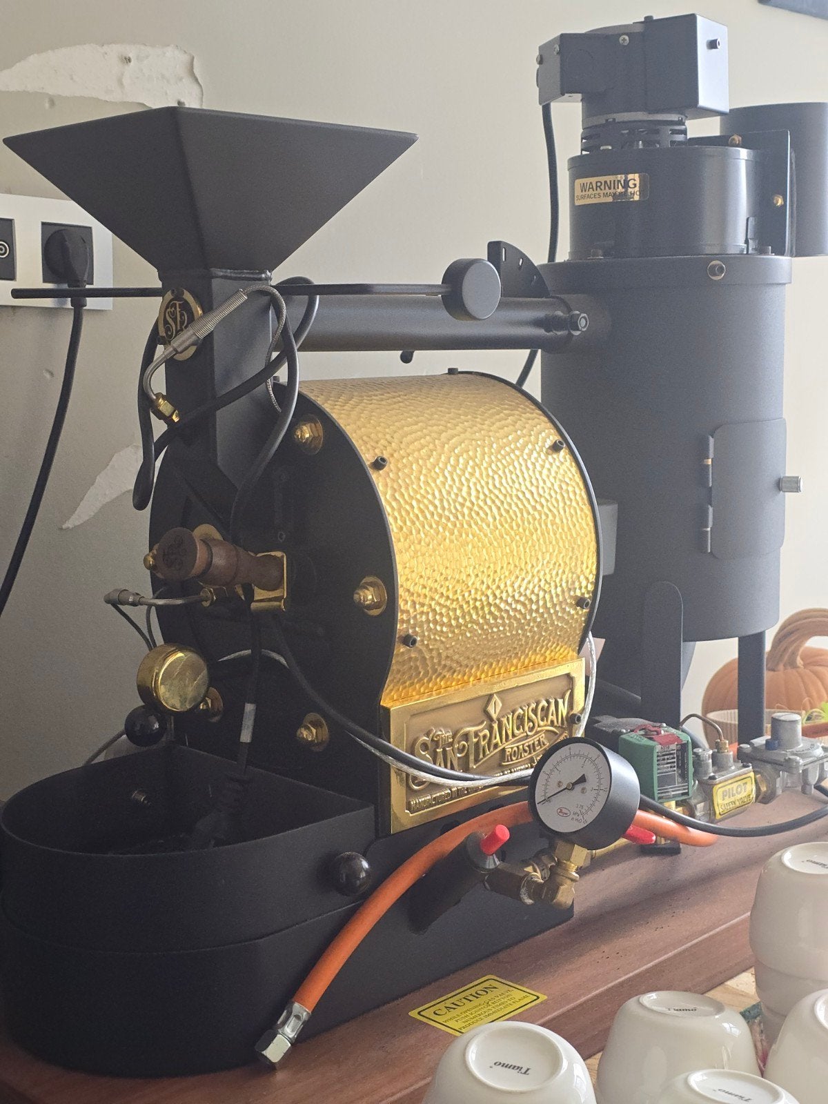 San Franciscan SF-1 Koffiebrander - 500g Gas Roaster, Ophalen of Verzenden, Koffiemachine, Koffiebonen