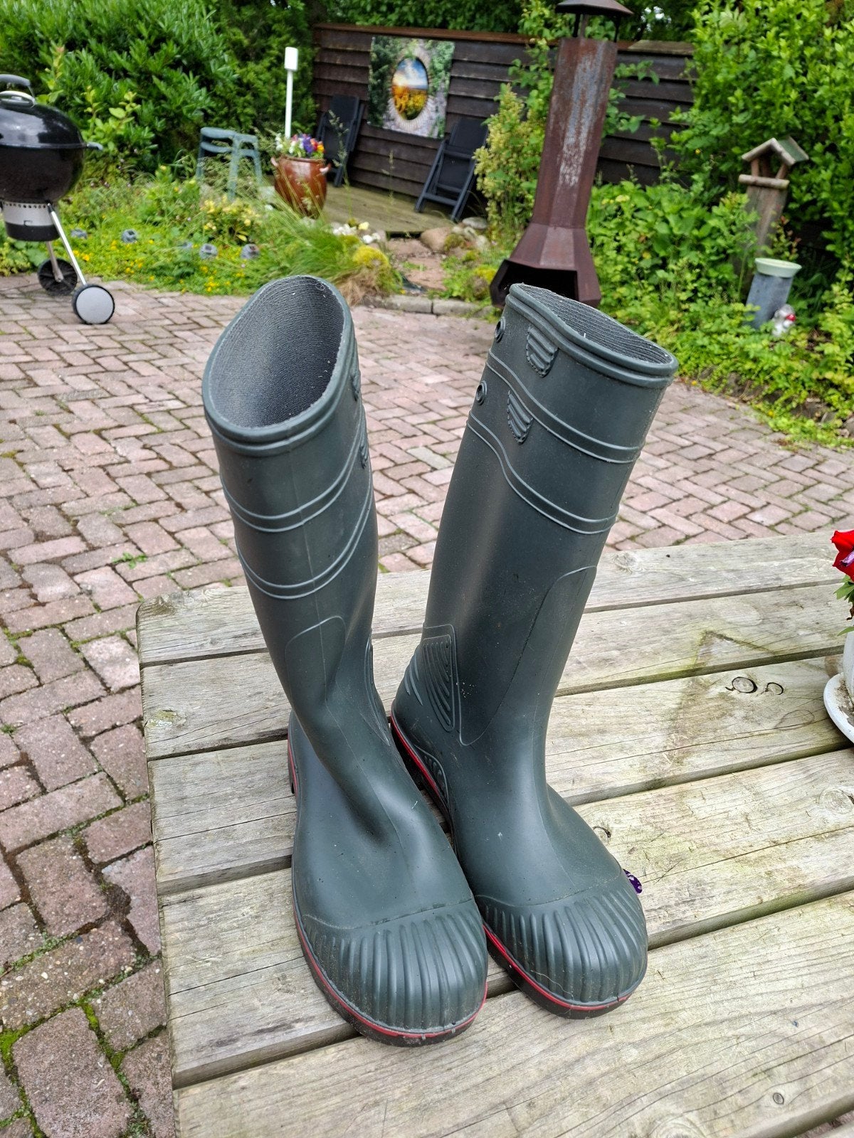 Nieuwe Dunlop laarzen met stalen neus mt 41, Ophalen of Verzenden, Nieuw, Laarzen