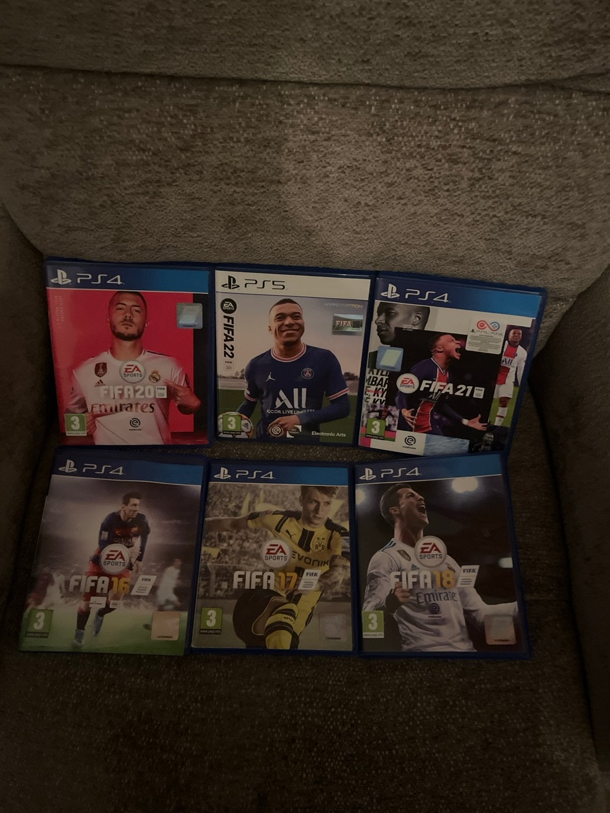 FIFA Games Collectie (PS4 & PS5) - Ook Los Verkrijgbaar, Eén computer, Ophalen of Verzenden, Zo goed als nieuw, Sport