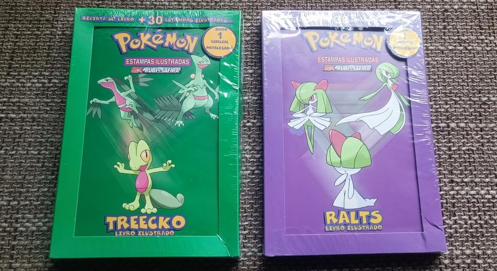 Pokémon Ruby/Sapphire Treecko Ralts decks limited edition, Ophalen of Verzenden, Nieuw, Starterdeck, Foil